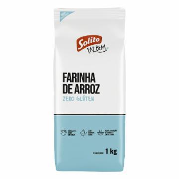FARINHA DE ARROZ SOLITO ZERO GLUTEN 1KG