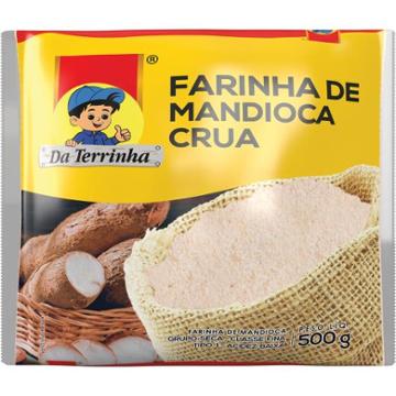 FARINHA MANDIOCA CRUA FINA DA TERRINHA 500G