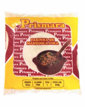 FARINHA MANDIOCA FINA PRISMARA 500G
