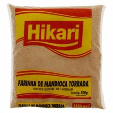 FARINHA MANDIOCA TORRADA HIKARI 500G