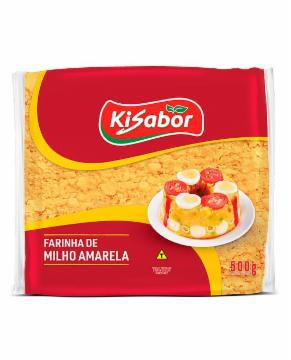 FARINHA MILHO AMARELA KISABOR 500G