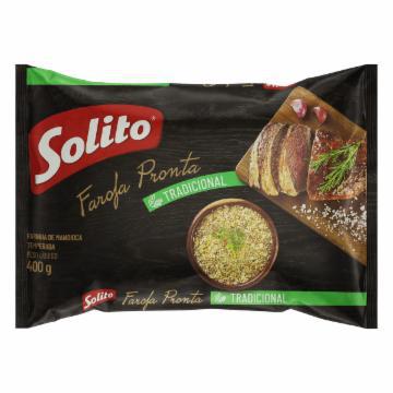 FAROFA PRONTA SOLITO TRADICIONAL 400G