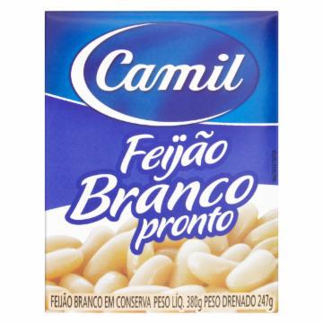 FEIJAO CAMIL BRANCO TEMP 380G