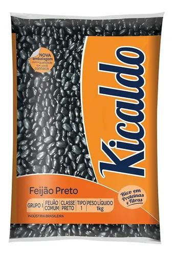 FEIJAO PRETO KICALDO 1KG