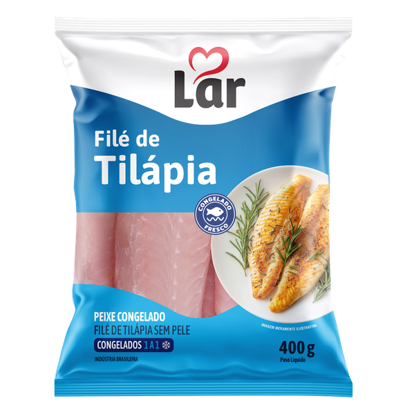 FILE DE TILAPIA LAR CONGELADO 400G