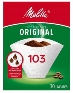 FILTRO PAPEL MELITTA ORIGINAL 103 C/30