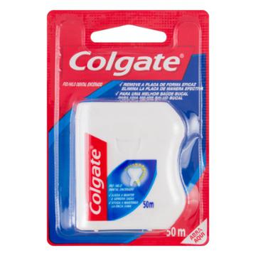 FIO DENTAL COLGATE ENCERADO 50MTS