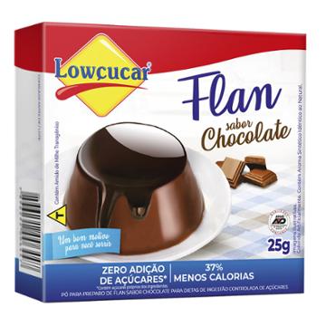 FLAN PO LOWCUCAR CHOCOLATE ZERO 25G