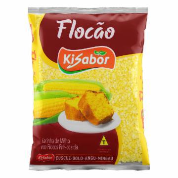 FLOCAO MILHO KISABOR 500G