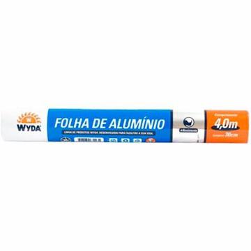 FOLHA DE  ALUMINIO WYDA 30CM X 4MTS