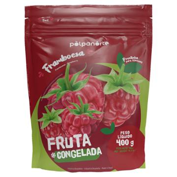 FRAMBOESA POLPA NORTE FRUTA CONGELADA 400G