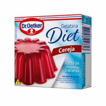 GELATINA DR OETKER DIET CEREJA 12G