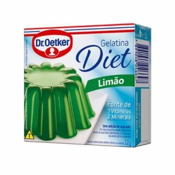 GELATINA DR OETKER DIET LIMAO 12G