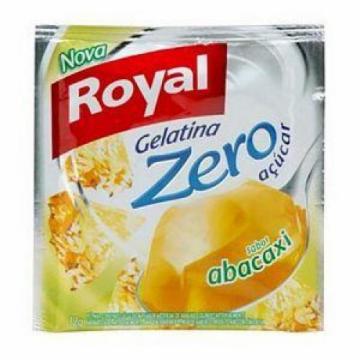 GELATINA ROYAL ZERO ABACAXI 12G