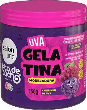 GELATINA TODECACHO KIDS MODELADORA UVA 550G 