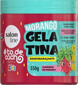 GELATINA TODECACHO KIDS MORANGO 550G 