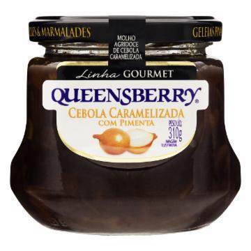 GELEIA QUEENS GOURMET CEBOLA CARAMELIZADA 310G
