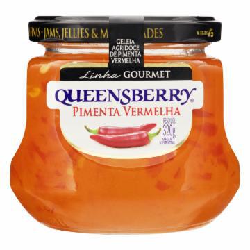 GELEIA QUEENS GOURMET PIMENTA VERMELHA 320G