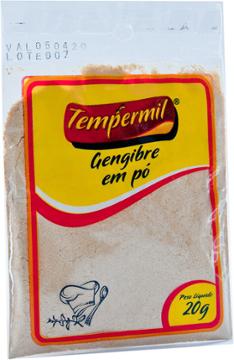 GENGIBRE EM PO TEMPERMIL 20G
