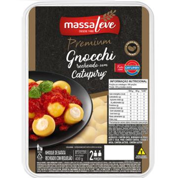 GNOCCHI MASSA LEVE RECHEADO COM CATUPIRY 400G
