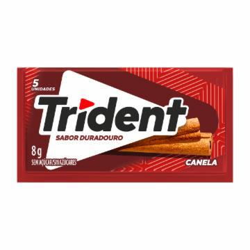 GOMA MASCAR TRIDENT CANELA 8G