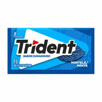 GOMA MASCAR TRIDENT HORTELA 8G