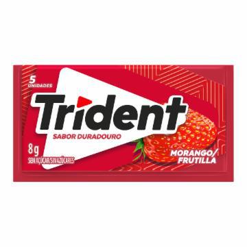 GOMA MASCAR TRIDENT MORANGO 8G