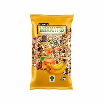 GRANOLA GRANATUS BANANA E MEL 1KG