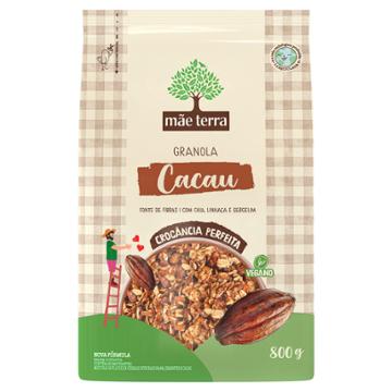 GRANOLA MAE TERRA CACAU 800G
