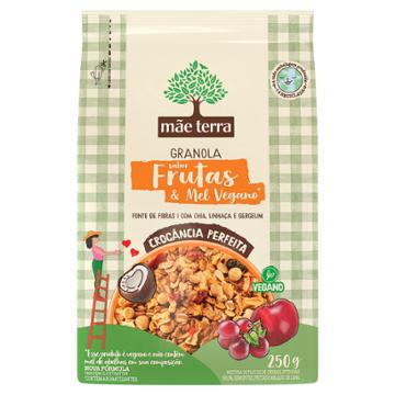 GRANOLA MAE TERRA FRUTAS E MEL VEGANO 250G