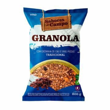GRANOLA SABORES CAMPO TRADICIONAL 800G