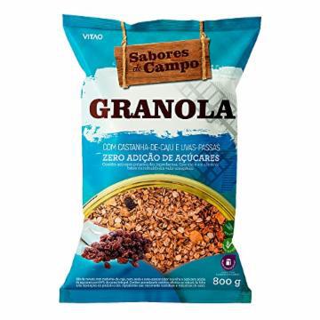 GRANOLA SABORES CAMPO TRADICIONAL ZERO 800G