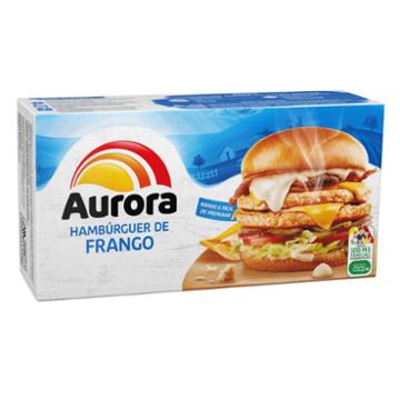 HAMBURGUER AURORA FRANGO 672G