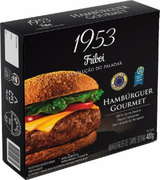 HAMBURGUER BOVINO 1953 FRIBOI GOURMET 400G