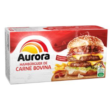 HAMBURGUER BOVINO AURORA 672G