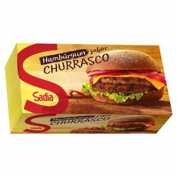 HAMBURGUER BOVINO SADIA CHURRASCO 672G