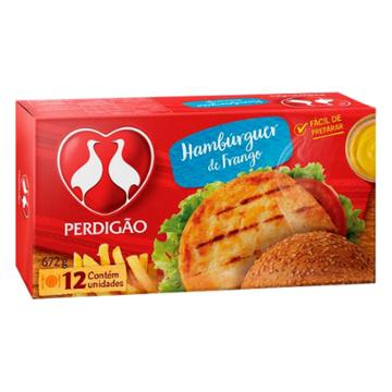 HAMBURGUER FRANGO PERDIGAO 672G