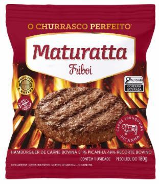 HAMBURGUER FRIBOI MATURATA PICANHA 180G