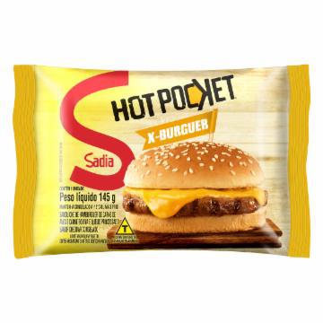 HOT POCKETS SADIA X BURGUER 145G