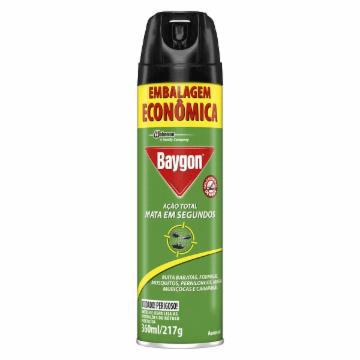 INSETICIDA AEROSSOL BAYGON ACAO TOTAL 360ML