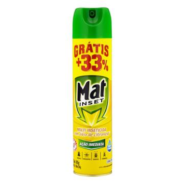 INSETICIDA AEROSSOL MAT INSET MULTI  CITRONELA PROMO 360ML