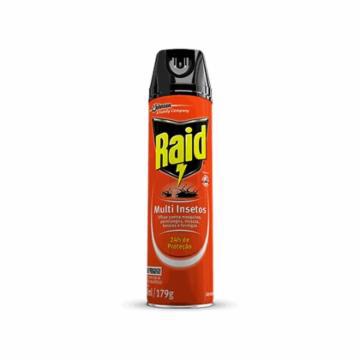 INSETICIDA AEROSSOL RAID MULTI INSETOS 285ML