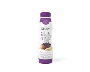 IOGURTE MUAI WHEY PROTEIN ACAI COM BANANA 250G