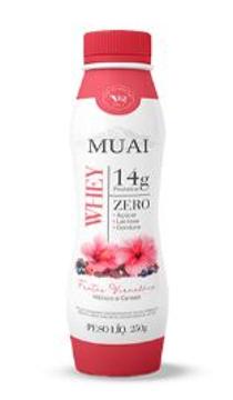 IOGURTE MUAI WHEY PROTEIN FRUTAS VERMELHAS 250G
