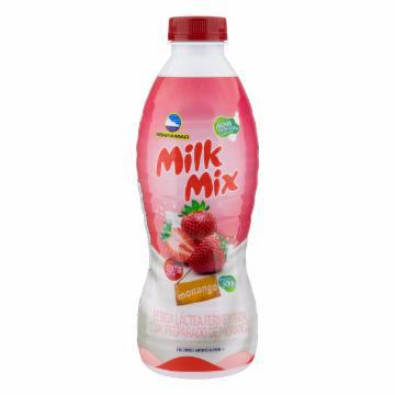IOGURTE SERRAMAR MILK MIX MORANGO GARRAFA 900G