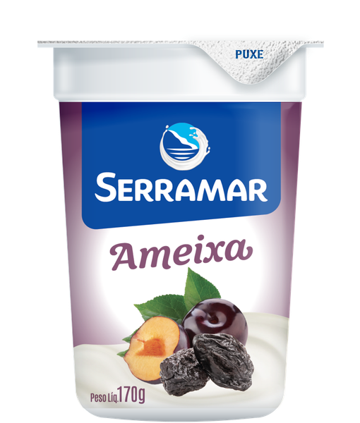 IOGURTE SERRAMAR NATURAL AMEIXA 170G