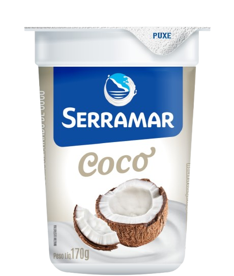 IOGURTE SERRAMAR NATURAL COCO 170G