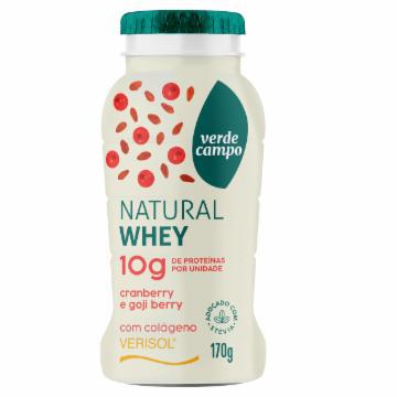 IOGURTE VERDE CAMPO NATURAL WHEY 10G GOJI BERRY 170G