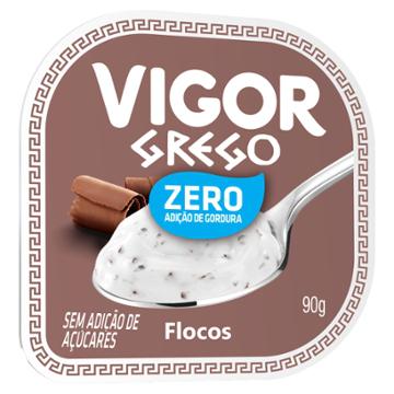 IOGURTE VIGOR GREGO FLOCOS ZERO 90G
