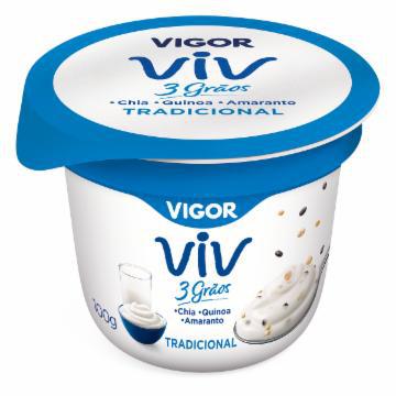 IOGURTE VIGOR VIV 3 GRAOS TRADICIONAL 100G